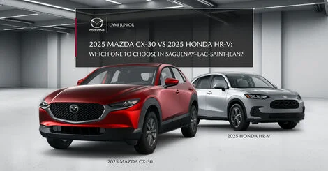2025 Mazda CX-30 vs 2025 Honda HR-V: which one to choose in Saguenay–Lac-Saint-Jean?