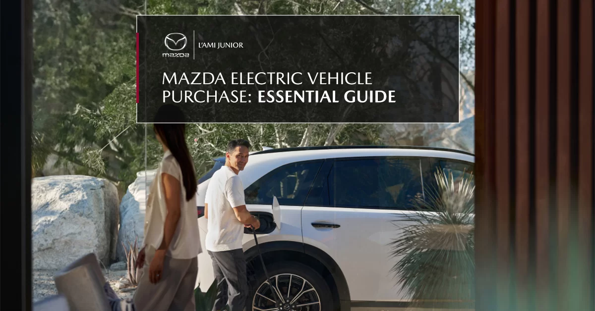 Electromobility with Mazda : A step towards the future