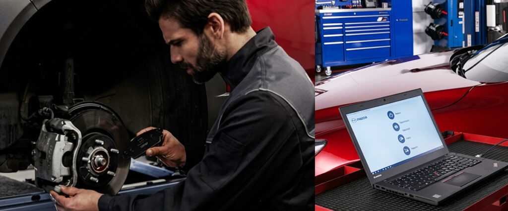 AJM Entretien chez un concessionnaire Mazda 04 Photos 01 1024x427