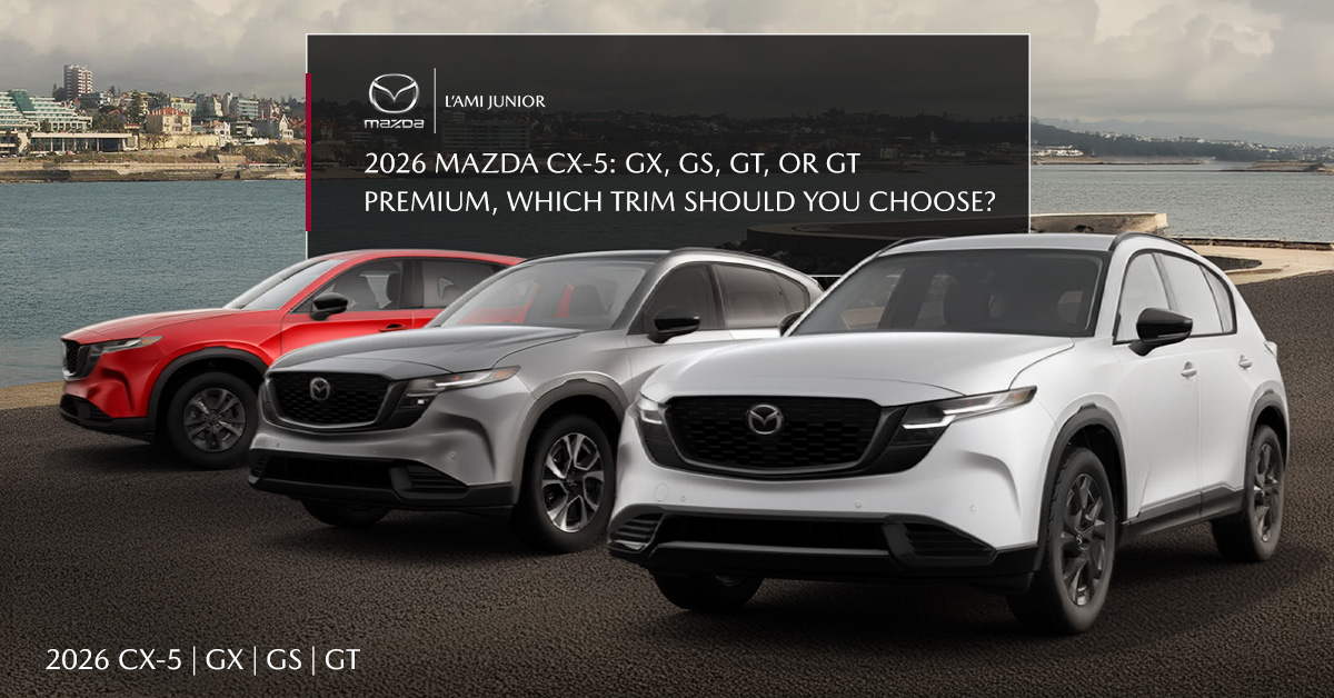 2026 Mazda CX-5: GX, GS, GT, or GT Premium—which trim should you choose?